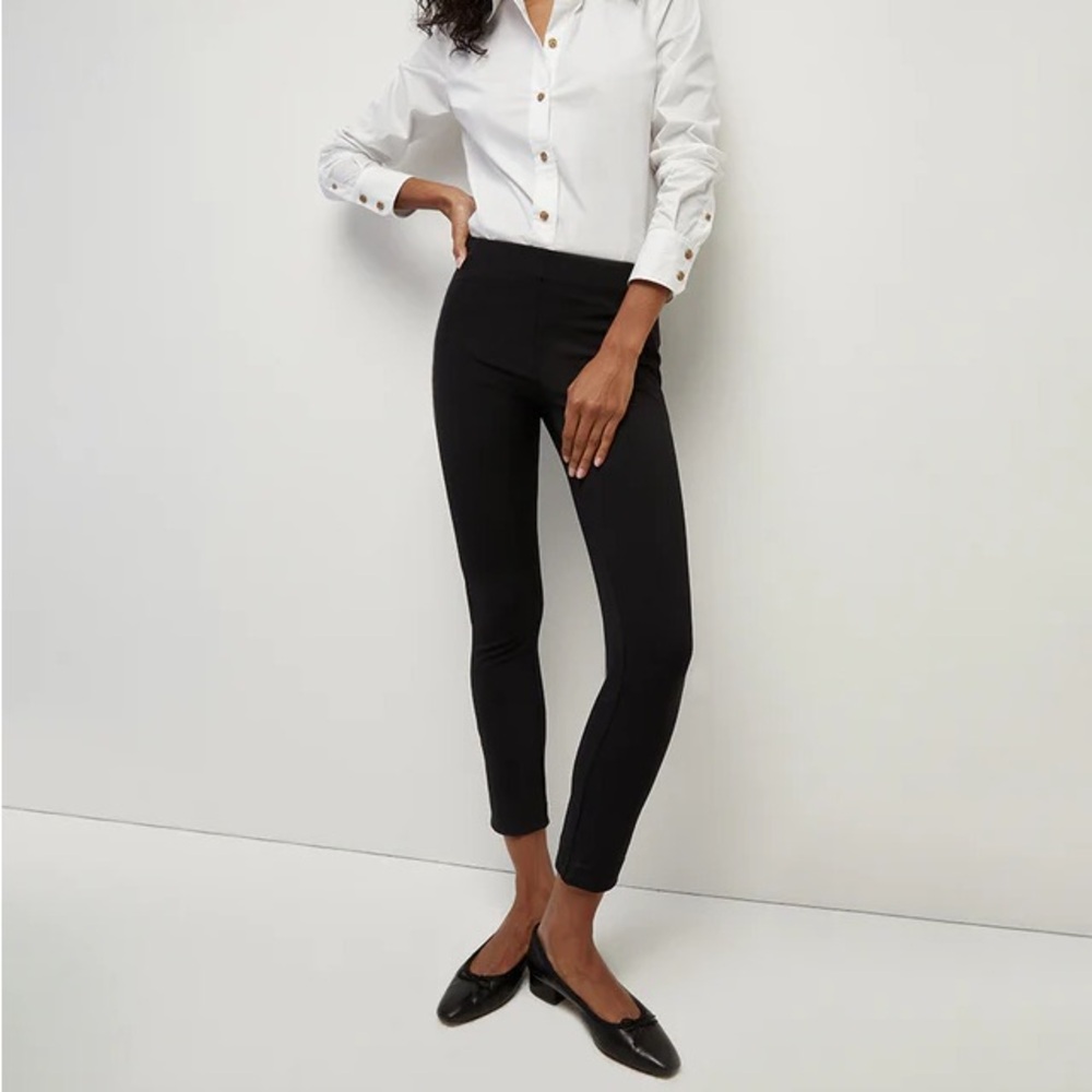 Veronica Beard zip back scuba pants